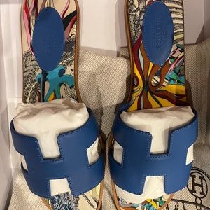 Brand New Hermes Oran Sandal Size 37